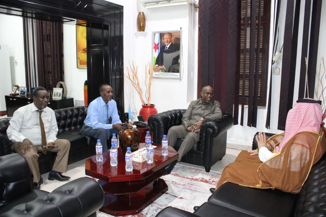 Le ministre Radwan Abdillahi Bahdon reçoit le nouvel ambassadeur saoudien à Djibouti