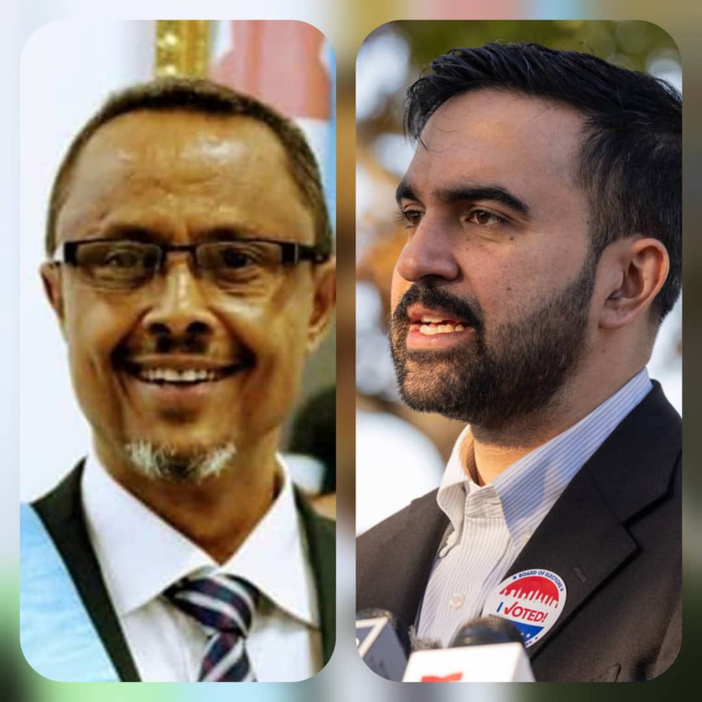 Le maire Said Daoud Mohamed félicite Zohran Mamdani pour son élection à la mairie de New York