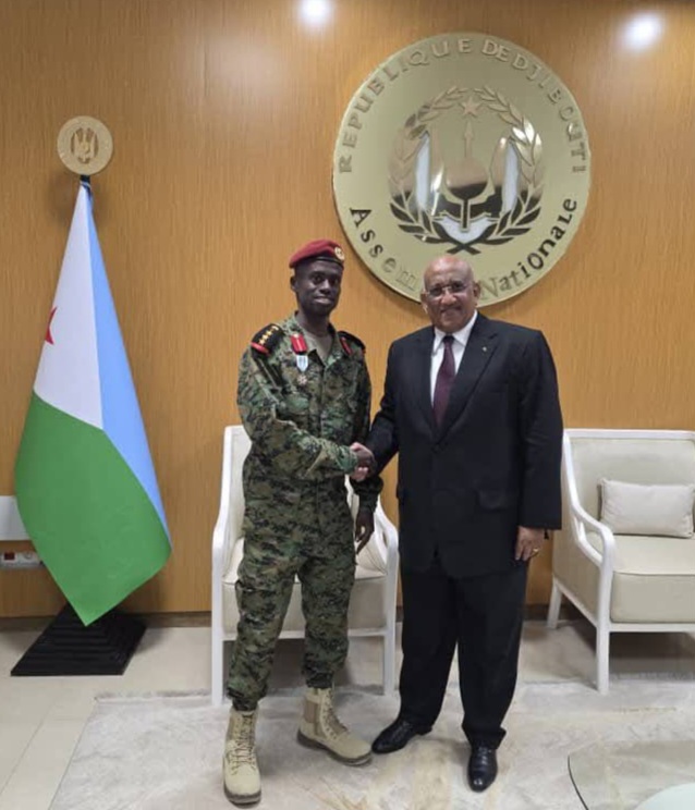 Cross du Grand Bara : le président de l’Assemblée reçoit le jeune recordman djiboutien