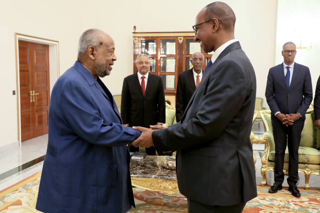 Le président Guelleh reçoit une importante délégation conduite par le vice-président du parti éthiopien au pouvoir,