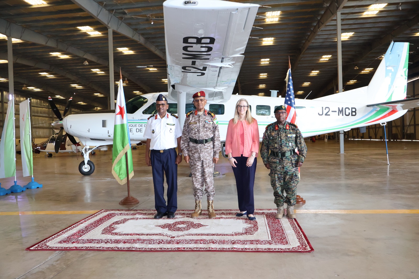 Coopération militaire : les Etats-Unis livrent deux Cessna ISR à l’armée de l’air djiboutienne