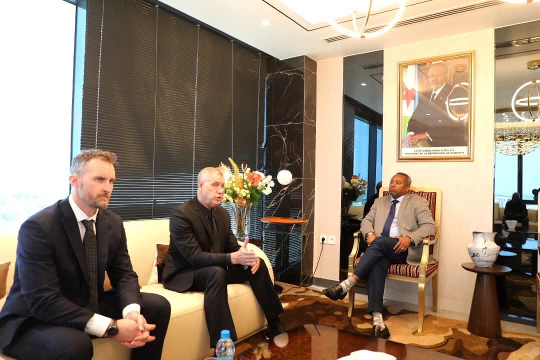 Des discussions fructueuses entre le Ministre Yonis Ali Guedi et une délégation de l’entreprise canadienne 4th Resource Corp, spécialisée dans le développement de la ressource géothermique