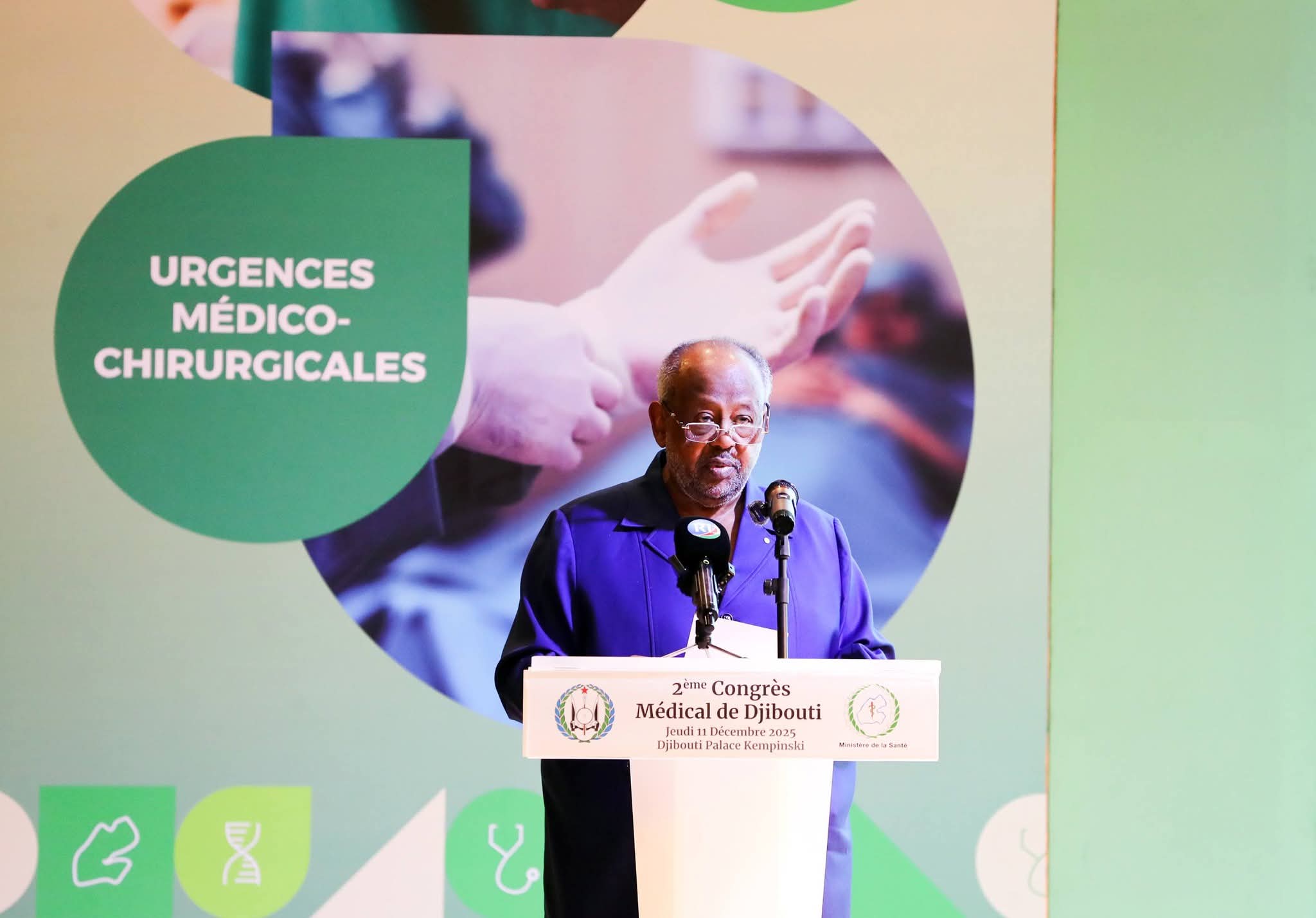 Le Président Guelleh décline les grandes lignes d’un système de santé davantage axé sur les pathologies locales
