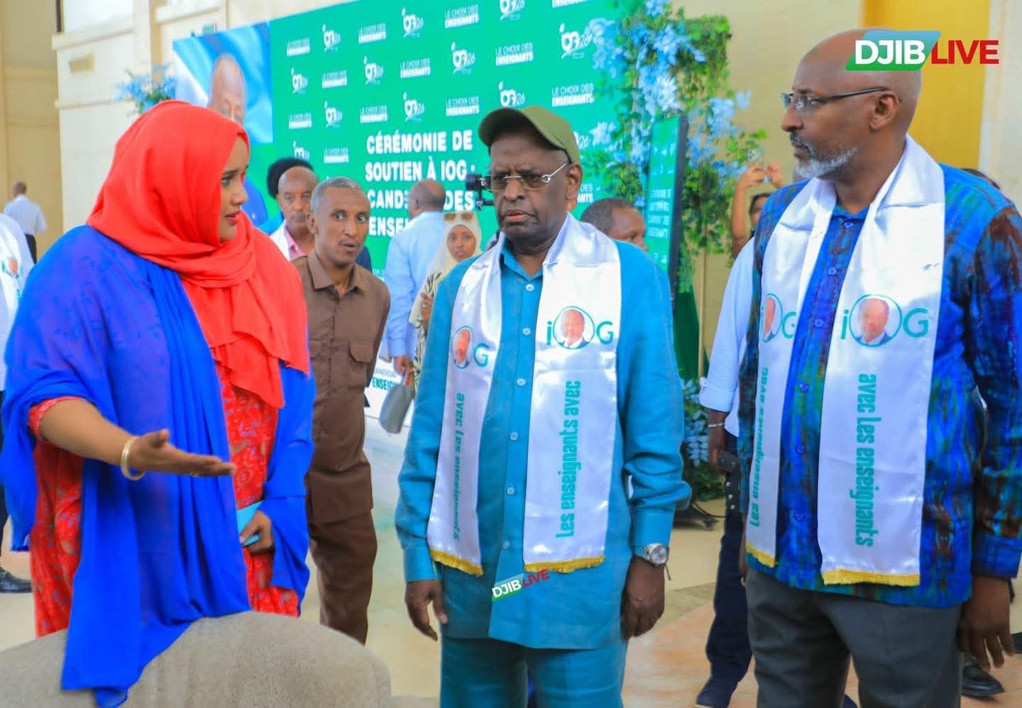 La communauté éducatrive exprime son soutien à la candidature du président Ismaïl Omar Guelleh